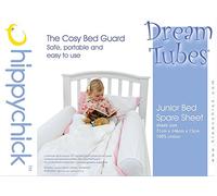Hippychick - Drap-Housse de lit Junior/lit Bebe de Rechange pour barrières Dream Tube - Coton