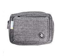 Hippychick Hipseat Pochette porte-bébé pour porte-bébé | Utilisation avec le porte-bébé à l'arrière (gris denim)