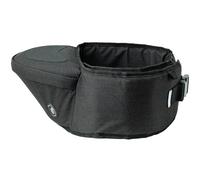 Hippychick Hipseat Porte-bébé, léger et peu encombrant pour la taille, sangle réglable, peut transporter un enfant de 6 à 36 mois, noir denim