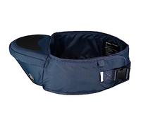 Hippychick Hipseat Porte-bébé, léger et peu encombrant pour la taille, sangle réglable, peut transporter un enfant de 6 à 36 mois, Bleu Marine