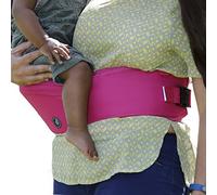 Hippychick Hipseat Porte-bébé, léger et peu encombrant pour la taille, sangle réglable, peut transporter un enfant de 6 à 36 mois, Rose