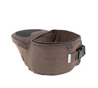 Hippychick Hipseat Porte-bébé, marron, léger et économiseur de dos, sangle réglable, peut transporter un enfant de 6 à 36 mois, denim moka