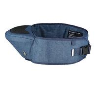 Hippychick Porte-bébé de 6 à 36 mois avec sangle réglable, léger et économiseur de dos, bleu denim