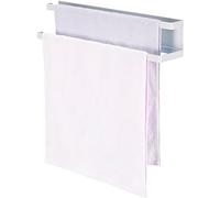 Porte-serviettes de cuisine - Porte-serviettes magnétique pour réfrigérateur, porte, four et lave-vaisselle, évier sans perçage, moderne, multifonction, blanc