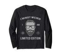 Hipster Barbu Im Not Weird I Am Limited Edition 2017 Manche Longue