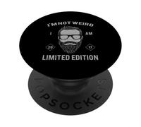 Hipster Barbu Im Not Weird I Am Limited Edition 2017 PopSockets PopGrip Adhésif