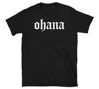 Hipster Hawaiian Hawaii Island Family Hapa Ohana Short-Sleeve Unisex T-Shirt T-Shirt Black 3XL