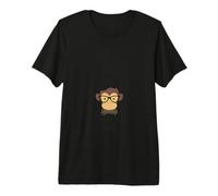 Hipster Monkey - Restez Calme et Mangez Banana-Love T-Shirt Haut de Gamme