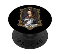 Hipster Sissi - Portrait de l'impératrice Elisabeth PopSockets PopGrip Interchangeable
