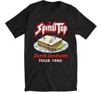 Hipster Tees Summer Mens T Shirt Spinal Tap Awesome 100 Cotton Tshirt for Man Black XXL
