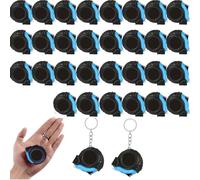 Hipzeepo 3 Pieds Mini Rubande Rétractable Measkains Kechains-30 Pack Pocket Pocket Measuring Tapes pour le Voyage Utilisation