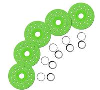 Hipzeepo 5 Pcs 4,5 Pouces Disque de Coupe de Diamant de 4,5 Pouces Ultra-Mince pour L'Angle Versatile pour Carreaux, Marbre, Verre