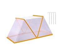 Hipzeepo Accélérateur de Plantes de Jardin en Rangée Couvrant les Lits de Jardin Surélevés Pliables de 32,2" X 13" X 14,1" pour Protéger les Rangées de Légumes.