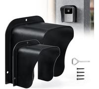 Hipzeepo Access Control Ring Doorbell Cover 2-Pack, Large Metal Weatherproof Protector, Rain& Keypad Covers