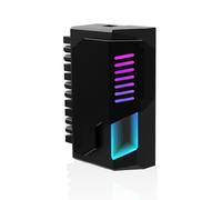 Hipzeepo Adaptateur ARGB 90 Degrés 24 Broches ATX Kit de Soudure 5V pour Carte Mère de PC de Bureau Accessoire de Pièces Informatiques Noir