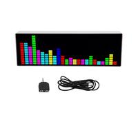 Hipzeepo Affichage D'Horloge Électronique à Double Mode avec Contrôle Vocal et Ligne, Musical LED RGB USB Coloré.