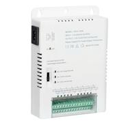 Hipzeepo Alimentation de Distribution d'alimentation pour Caméra CCTV Entrée 90 V-264 VCA vers Sortie 12 V-13,8-15 VCC 16 Canaux, HD16C120W