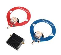 Hipzeepo Antenne à Boucle Petite Mini Anneau Donut Onde Moyenne Courte AM MW/SW SMA 5V/50Ω 5DB 4MHz-24MHz 5W