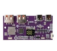 Hipzeepo Banque d'alimentation Mobile USB LED Double USB 22,5W Module de Chargement Micro/Type-C Batterie au Plomb Lithium Prise en Charge des Chargeurs QC2.0/QC3.0/QC4.0 A