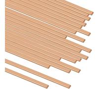 Hipzeepo Barres de Brasage 40 Pièces, Bcup-5 15% Soudure en Argent, Barres de Soudage en Alliage de Phosphore, de Soudage, 9,84x0,05x0,13 In