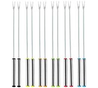 Hipzeepo Bâtonnets de Fondue au Fromage Ensemble de Fondue pour Fabricant de Fromage Suisse, Fourchettes à Fondue en Acier Inoxydable RôTissage de Guimauve