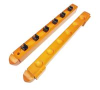 Hipzeepo Bielle de Snooker Murale à 6 Fentes Boule de Blindage de Poule de Support de Support de Bille de Billard