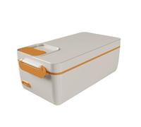 Hipzeepo Boîte à Lunch Électrique Amélioration de Récipient en Acier Inoxydable Amovible Chauffage Alimentaire sans Fil Portable pour Un