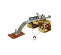 Hipzeepo Bouchon de Trou Dissipateur Thermique AGK320, de Soudage Sans Mains, Base V-Pad Magnétique Pivotante, Bras à Ressort, Radiateur Rempli de Trous.