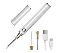 Hipzeepo Brûleur en Filetage à Double Époque MELT One-Touch & 2 Conseils Interchangeables Filet Sans Fil Rechargeable Zapper pour la Chaîne