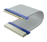 Hipzeepo Câble D'Extension Flexible PCI-E 16X Riser Card Extender Adaptateur 16X à 16X pour Boîtier Compact 1U 2U