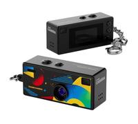 Hipzeepo Caméra Mini Thumb HD 1080p Parfait, Charme de, Prendre des Photos et Télécharger avec Écran de 0,96 Pouce, Noir.