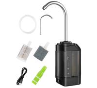 Hipzeepo Capteur Intelligent Pompe à Oxygène Automatique pour Aquarium Pompe à Air Portable Pompe à Eau avec Lumière à Appât Intégrée