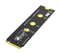 Hipzeepo Carte D'Extension Oculink SFF-8612 M.2 NVME M Key 2230/2242/2260/2280 PCIE4.0 vers SFF-8612 4i Adaptateur pour SSD U.2 EGPU