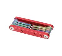 Hipzeepo Clé Multifonction Clé Hexagonale Outils Multi-Fonctions Pliables Outil de de Plombier Pliable