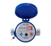 Hipzeepo Compteur D'Eau à Aiguille, Compteur D'Eau D'Eau Froide, Compteur D'Eau à Palette Rotative