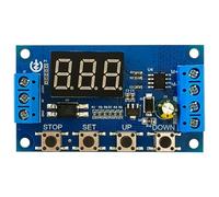 Hipzeepo Contrôleur de Moteur CC 3,3 V-15 V, Marche et, Module de Temporisation de Cycle Automatique, Déclencheur de Signal, Moteur à Balais 50 W.