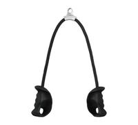 Hipzeepo Corde à Double Tête Tire- Poignée de Gym de Gym Fitness Poignée Triceps Biceps Back Muscle Force