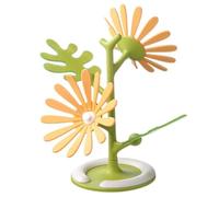 Hipzeepo Dessous de Verre Antidérapant en Forme de Marguerite, Tapis à Thé Isolé, Vaisselle de Maison, Porte-Gobelet à Café, Jaune