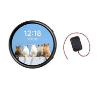 Hipzeepo Écran Tactile Rond AMOLED RP2350 de 1,75 Pouce avec Fonctionnalité Tactile Capacitif, Carte de Développement avec Haut-Parleur Intégré, 466x466 B.