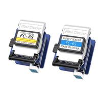 Hipzeepo Ensemble de 2 FC-6S FTTH Cisailles à Fibre Optique Métalliques de Haute Précision pour la Coupe de Câble à Connexion à Froid