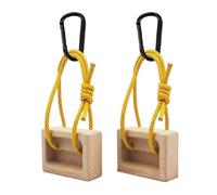 Hipzeepo Ensemble de 2PCS de Planche d'escalade Portable pour Blocs de Prise de Doigt, Idéal pour L'Entraînement de la Force des Doigts et des -Bras.