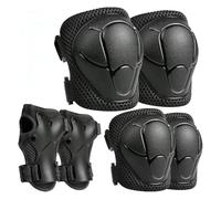 Hipzeepo Ensemble D'Équipement de Protection pour Enfants avec des Tampons de Genou et de Coude, des Gardes du Poignet pour Le Patinage, Le Vélo, Le Scooter à Rouleaux à Vélo B