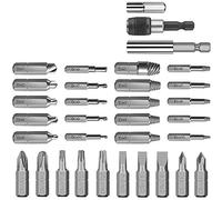 Hipzeepo Extracteur de Vis Endommagé, Kit D'Extracteur de Boulon 33 PièCes avec Porte-Embout D'Extension MagnéTique, Adaptateur de Douille pour Vis CasséE Et Boulon DéNudé