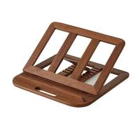 Hipzeepo Folding Stand Wooden Computer Stand Adjustable Desktop Student Reading Rack Laptop Cooling Rack