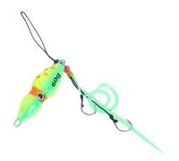 Hipzeepo Grouper Saltwater Jigging Lure 60g Gourd Gourd Migle de Gourde Jig Slow Jig with Jirt Lure Luminal Fishing Bait