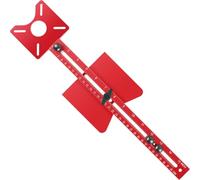 Hipzeepo Guide de Fraisage pour Matériel de Cabinet, Support de Fraisage, Gabarit de Découpe Circulaire, Planche Pivotante pour Machine de Découpe.