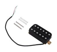 Hipzeepo Guitare Électrique 52 mm Six-String Guitare Électrique Micro à Double Bobinage pour Guitare Électrique Série LP Deux Pièces Micros Noirs