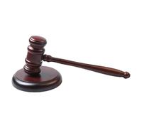 Hipzeepo Jouet de Marteau de Juge au Design Simple 1 Ensemble en Bois, Produisant un Son Clair et Fort, Idéal Comme Cadeau Parfait pour les Avocats et les Commissaires-Priseurs.