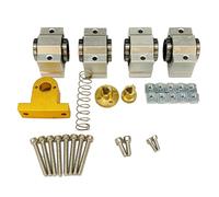 Hipzeepo Kit de Guide de Rail de Tiroir, Kit de de Table à Glissière Z pour Machine de Gravure 3018 plus - Système de Stable et Ajustable.