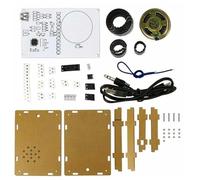 Hipzeepo Kit Électronique de Musique avec Affichage Sonore à LED Contrôlé par Le Son DIY, 51 Microcontrôleur avec Boîtier, Kit de Projet de Soudure.